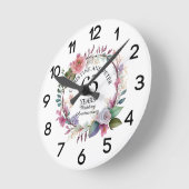 Elke bruiloft (65) Elegante bloemige trouwdag Ronde Klok (Hoek)