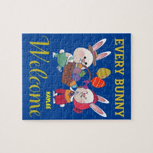 "ELKE BUNNY" GEPUBLICEERD LEGPUZZEL (Horizontaal)