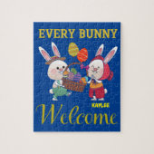 "ELKE BUNNY" GEPUBLICEERD LEGPUZZEL (Verticaal)