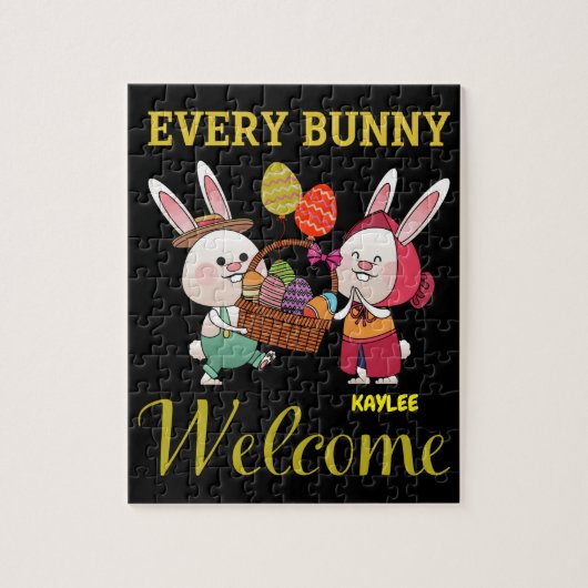 "ELKE BUNNY" GEPUBLICEERD LEGPUZZEL (Verticaal)