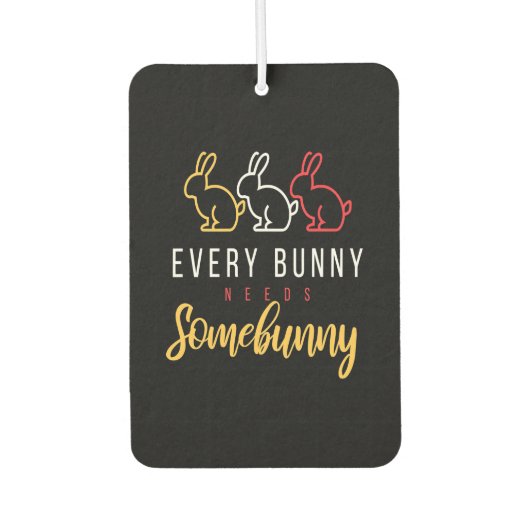 Elke Bunny heeft wat geld nodig Luchtverfrisser (Voorkant)