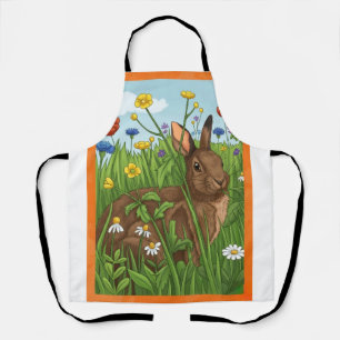 Elke Bunny Houdt van Bloemen Schort