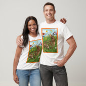 Elke Bunny Houdt van Bloemen T-shirt (Unisex)