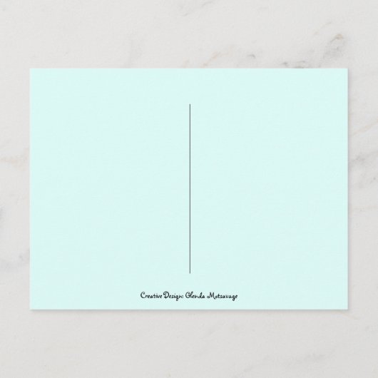 Elke Bunny houdt van de Beach Florida Pasen Briefkaart (Achterkant)