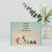 Elke Bunny houdt van de bloedstollingsramp Briefkaart (Staand voorkant)