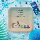 Elke Bunny houdt van de bloedstollingsramp Papieren Bordje (Feest)