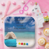 Elke Bunny houdt van de bloedstollingsramp Papieren Bordje (Feest)