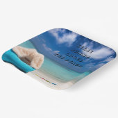 Elke Bunny houdt van de bloedstollingsramp Papieren Bordje (Gebogen)