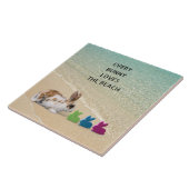 Elke Bunny houdt van de bloedstollingsramp Tegeltje (Zijkant)