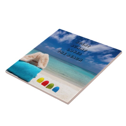 Elke Bunny houdt van de bloedstollingsramp Tegeltje (Zijkant)