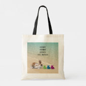 Elke Bunny houdt van de bloedstollingsramp Tote Bag (Achterkant)