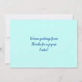 Elke Bunny houdt van de broodrooster uit Florida Feestdagenkaart (Achterkant)