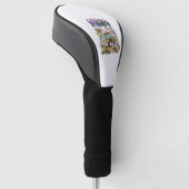 Elke Bunny is favoriete buschauffeur Golfheadcover (Schuin)