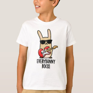 Elke Bunny Rock Funny Animal Rabbit Pun T-shirt