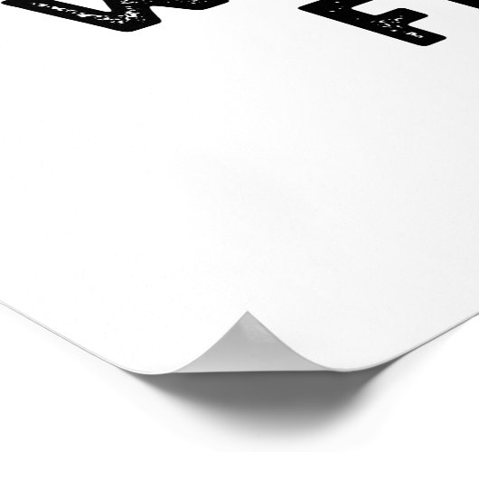 Elke Bunny was Kung Fu die tegen Funny Rabbit Pun Poster (Hoek)