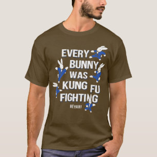 ELKE BUNNY WAS KUNG FU FIGHTING T-SHIRT