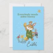 Elke Bunny welkom Pasen Foto Feestdagenkaart (Achterkant)
