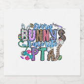 Elke Bunnys Favoriet PTA Sparkling Wijnetiket (Enkel label)