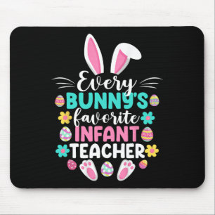 Elke Bunny's Favoriete Baby Leraar Leuk Pasen D Muismat