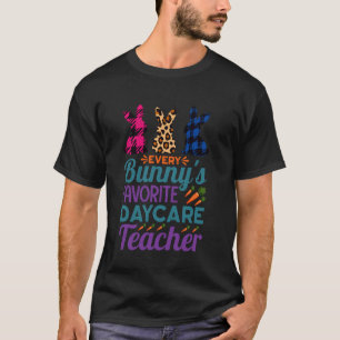 Elke Bunny's Favoriete Kinderdagverblijf Leraar Mi T-shirt
