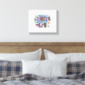 Elke Bunnys Favoriete LPN Canvas Afdruk (Insitu (Slaapkamer))