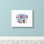 Elke Bunnys Favoriete LPN Canvas Afdruk (Insitu (Houten vloer))
