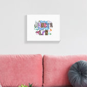Elke Bunnys Favoriete LPN Canvas Afdruk (Insitu (Woonkamer))
