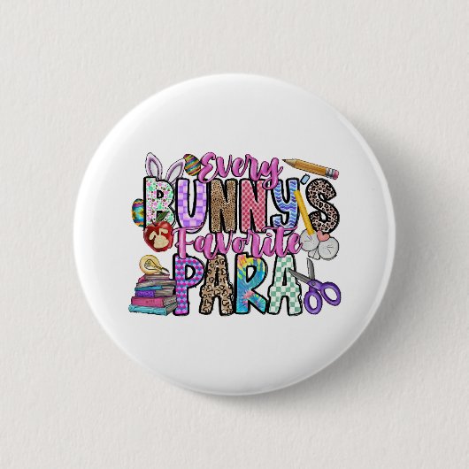 Elke Bunnys Favoriete para Ronde Button 5,7 Cm (Voorkant)