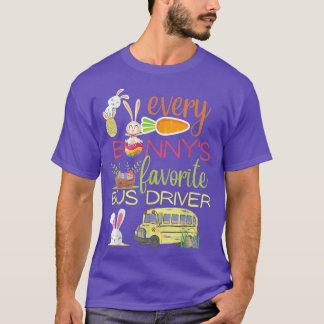 Elke Bunny's favoriete schoolbus-chauffeur is leuk T-shirt