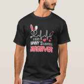 Elke bunny's is een favoriete zorgverlener paasNu T-shirt (Voorkant)