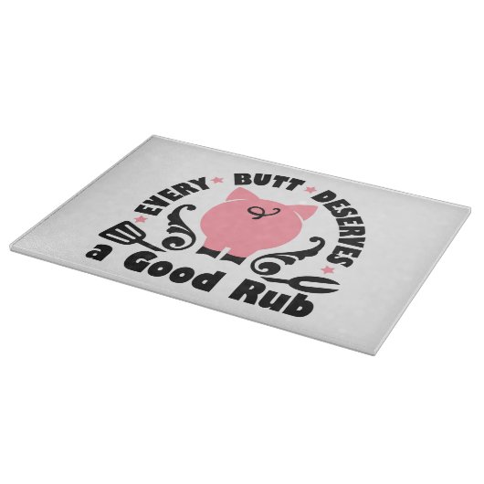 Elke Butt verdient een goed wrijf Snijplank (Hoek)