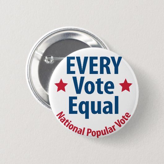 Elke Button van de Gelijke Stemming (Voorkant /achterkant)