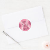 Elke centimeter van u is perfect ronde sticker (Envelop)