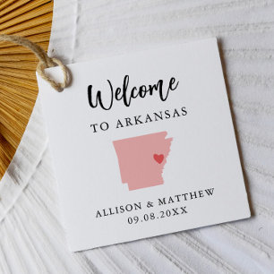 Elke Color Arkansas Wedding Welcome Bag Bedankjes Labels