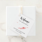 Elke Colour Anguilla Weddenschap Welkomsttas Bedankjes Labels (In situ)