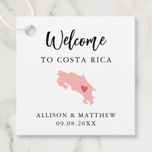 Elke Colour Costa Rica WeduwWelkomsttas Bedankjes Labels (Voorkant)