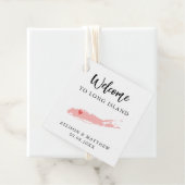 Elke Colour Long Island Weddenschap Welkomsttas Bedankjes Labels (In situ)