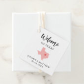 Elke Colour Texas Weduwwelkomsttas Bedankjes Labels (In situ)