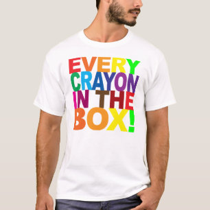 Elke Crayon in de doos T-shirt