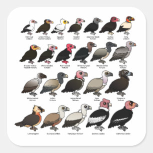 Elke cultuur vierkante sticker