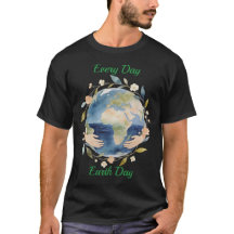 Elke Dag Aardedag Bloemeng globe Met Handen