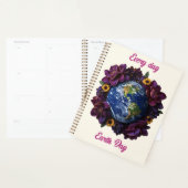 Elke Dag Aardedag Bloemrijke Planeet Design Planner (Display)
