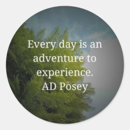 Elke dag Adventure Sticker