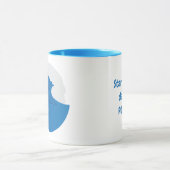 Elke dag beginnen met PORPOISE Mok (Midden)