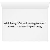 ELKE DAG BEGINT MET JULLIE VERLICHTEN (Binenzijde Horizontaal (Onderkant))