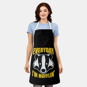 Elke dag ben ik aan het Huffle Huffle Schattig Gra Schort