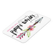 Elke dag ben ik een gebedskrijger magneet (Linkerzijde)