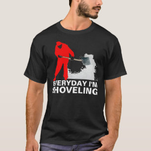 Elke dag ben ik een T-shirt aan het schoppen