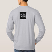 Elke dag ben ik GRATEFUL t-shirt lange hoes (Achterkant)