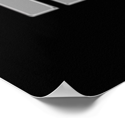 Elke dag ben ik Hustlin - Poster (Hoek)